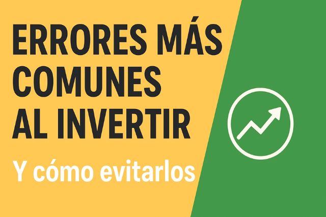 Errores más comunes al invertir y cómo evitarlos - guía práctica para principiantes en finanzas e inversiones